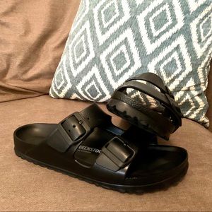 Birkenstock Black Arizona Eva Sandals